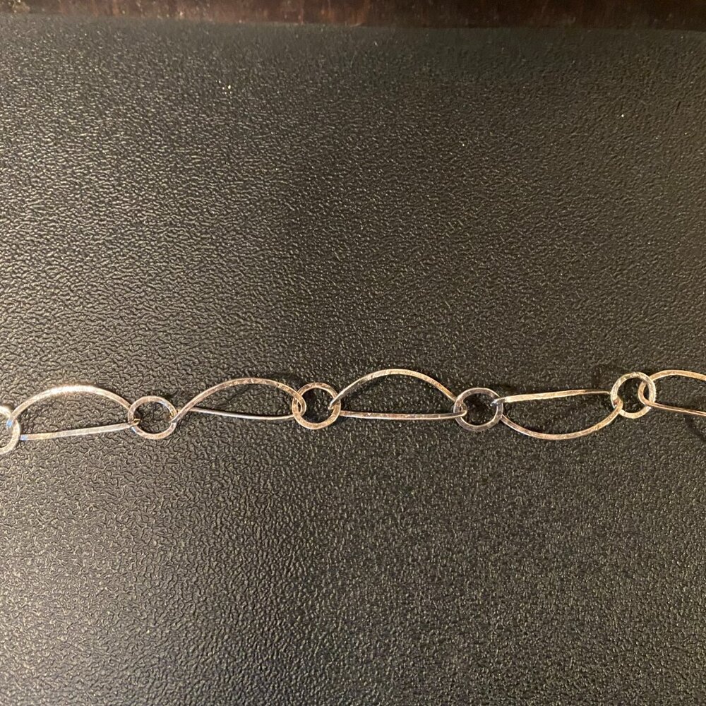 Silver link bracelet - Picture 2 of 2